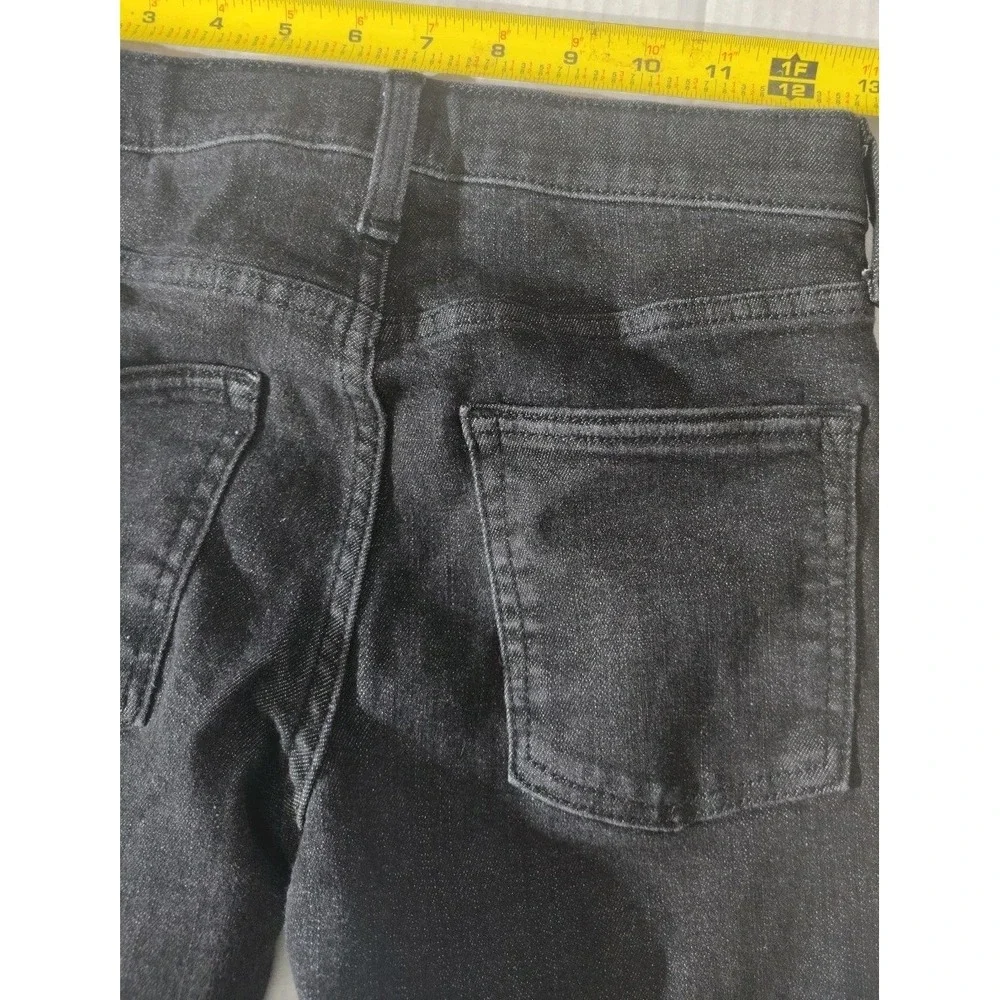 GAP Kids Jeans Boy Sz 12 Black Skinny Casual Stretchy Denim Slim‎ Fit Pants